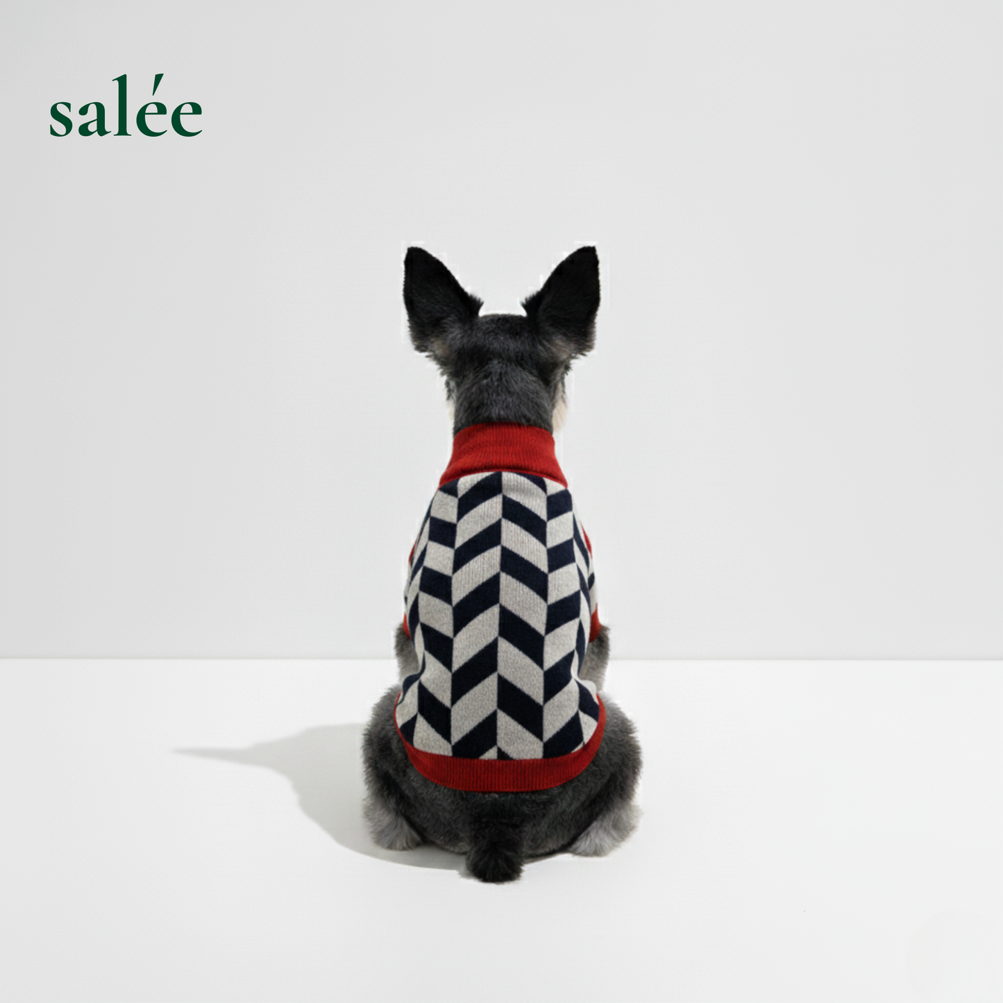 Chevron 100% Cashmere Sweater
