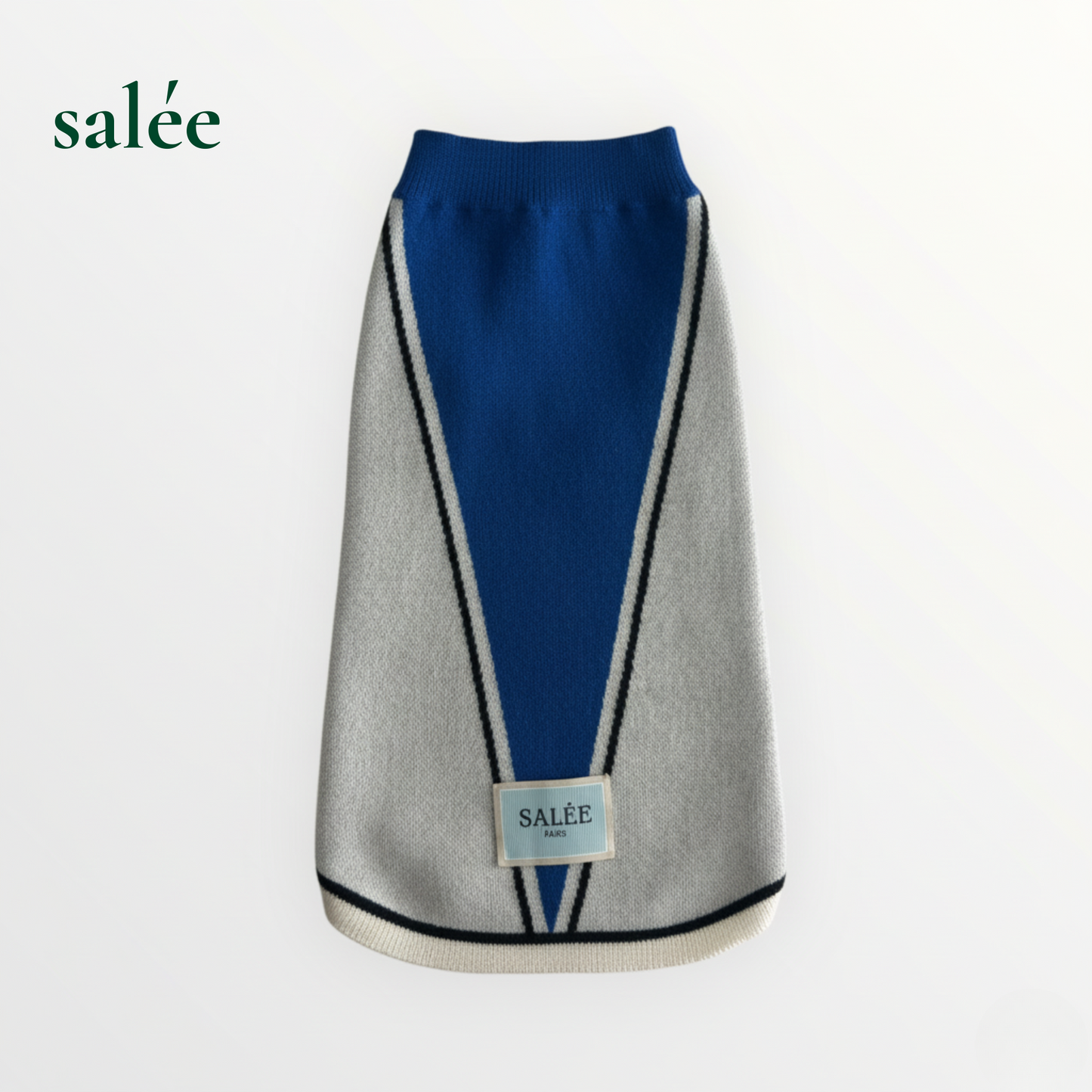 Blue 100% Cashmere Sweater