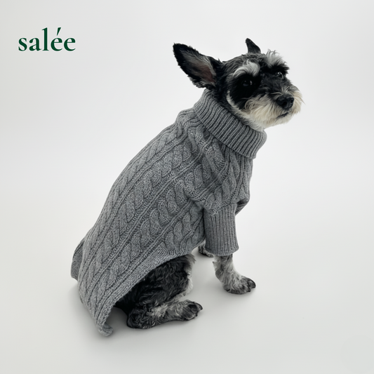 Cable Knit Chunky Cashmere Sweater