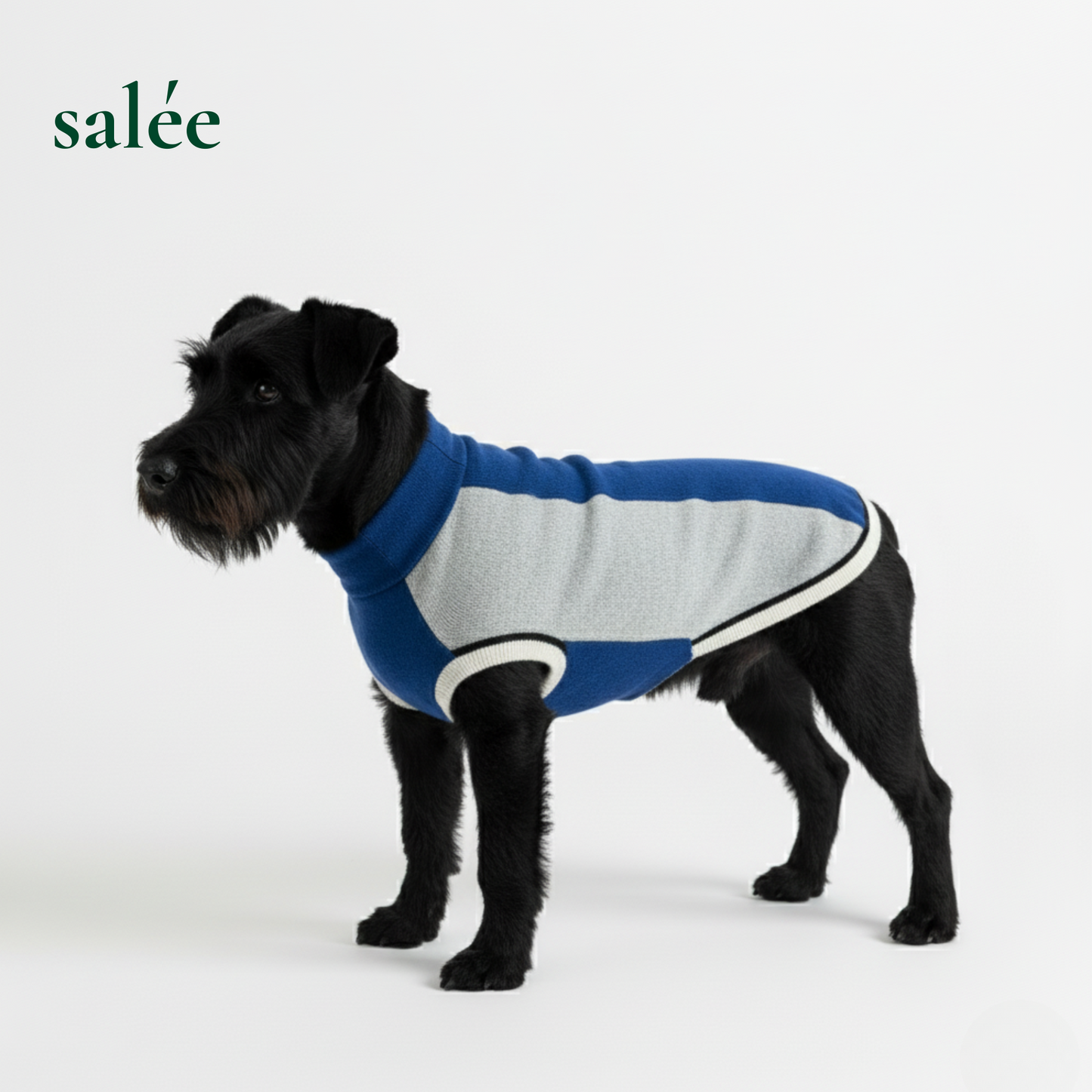 Blue 100% Cashmere Sweater