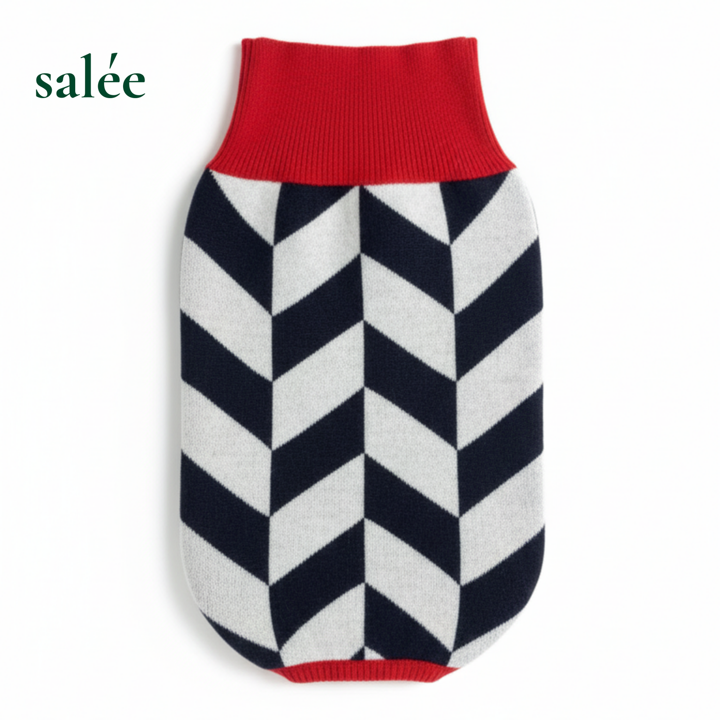 Chevron 100% Cashmere Sweater